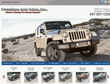 Tablet Screenshot of premiumautosalesinc.com